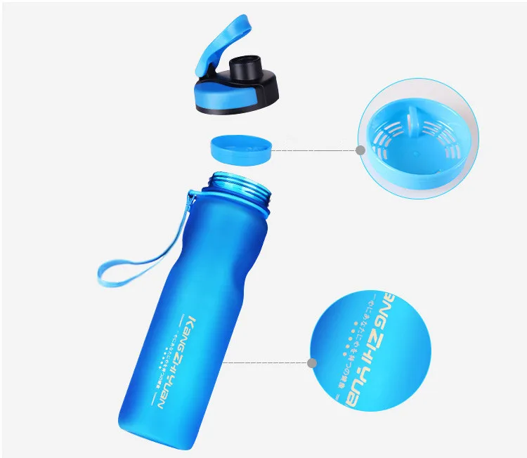 Пластиковая Спортивная бутылка для воды, Космический Чайник, велосипедная посуда для напитков, фруктовый заварник, бутылка для воды, шейкер, Экологичная кружка