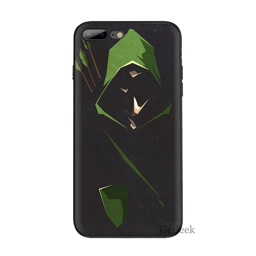 Чехол для телефона американская ТВ серия Green Arrow чехол iPhone 6 6S 5 5S SE XR X XS MAX 8 7