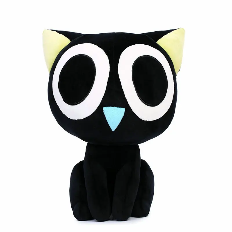 

1pc Cute Black Cat Doll plush stuffed luo Cat Action figure doll Gift toys for Baby and Girl Toys for children Baby Hug Toy