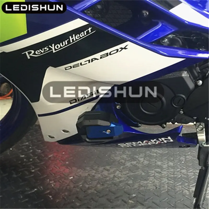 Рама мотоцикла Краш колодки двигатель случае ползунки протектор для Yamaha YZF R15 V2 yzf-r15 14, 15, 16 лет