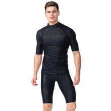 TSMC купальный костюм для мужчин купальник с Длинным Рукавом Рашгард Быстросохнущий водолазный костюм для подводного плавания Рашгард для серфинга анти УФ