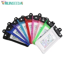 Runseeda новейший мобильный телефон сухой пакет мешок Плавание ming сумка Водонепроницаемый Универсальный мобильный телефон чехол Lanyard для плавание, дайвинг пляжные U