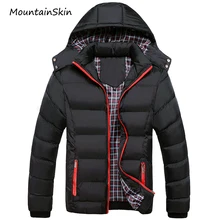 Mountainskin 5XL 2017 Men Winter Jacket Warm Male Coats Fashion Thick Thermal Men Parkas Casual Men Branded Clothing LA140