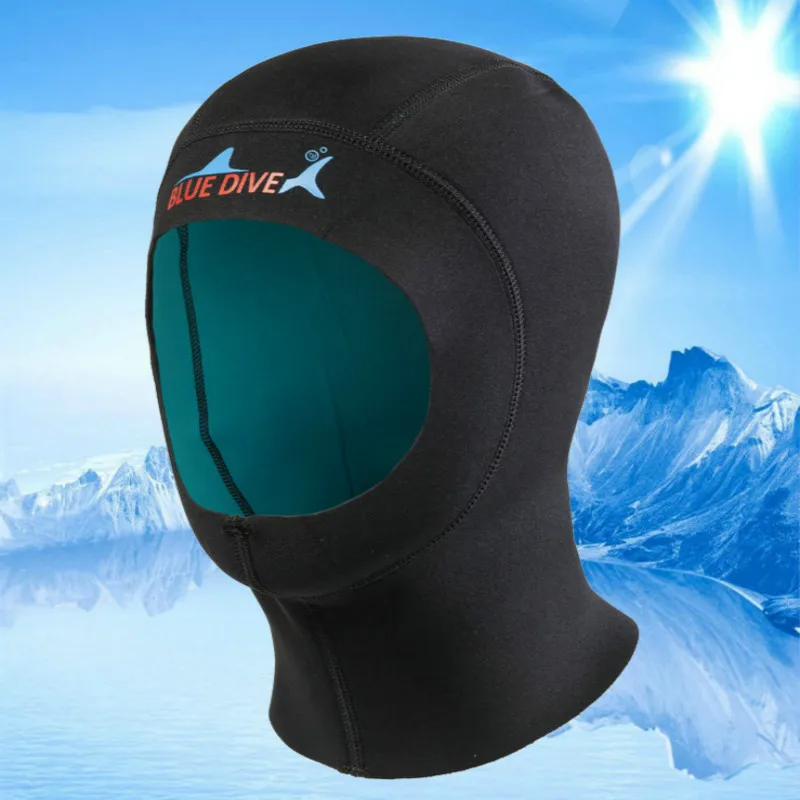 3mm Neoprene Scuba Diving Cap Snorkeling Equipment Hood Winter Swim Hat