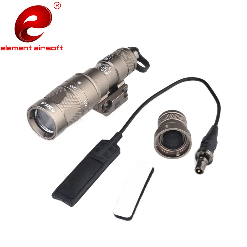 Element Airsoft Surefie M300 светодиодный тактический вспышки светильник для охоты M300W KM1-A Строб пистолет светильник оружие светильник EX385