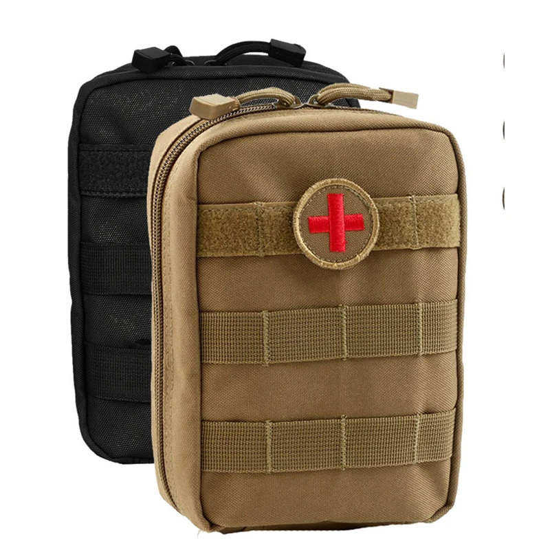 Sac vide pour D'urgence Kits Médicaux de Premiers soins Kit Militaire Sac de Taille En Plein Air Camping Voyage Gilet Tactique Molle Pouch Mini