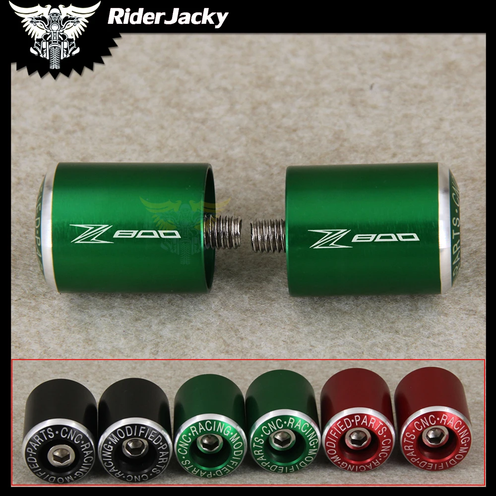 

CNC Motorcycle Handlebar Ends Grips Slider For KAWASAKI Z800/E Z 800 version 2013-2016 2014 2015 Motorbike Handler Bar