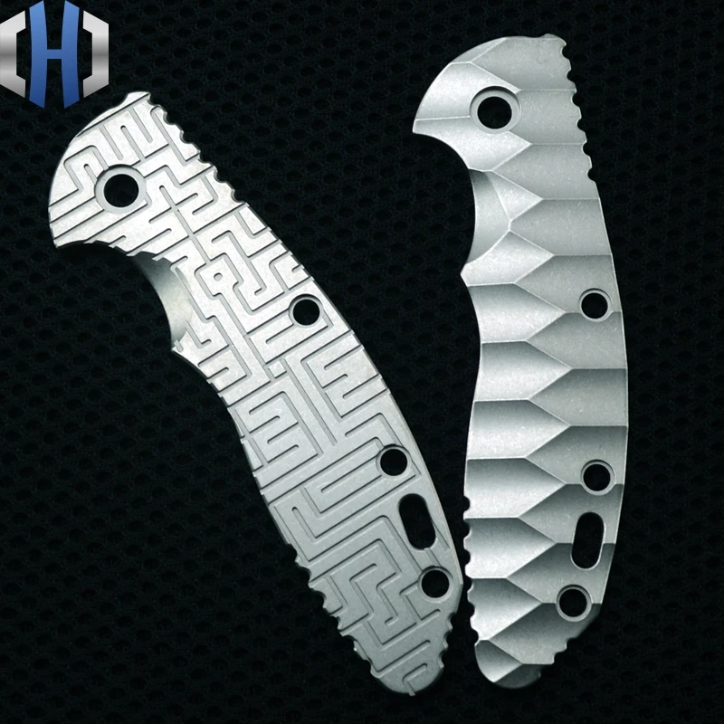 Knives XM-18 3.5 "Titanium Alloy Handle Chip XM18 SMD EDC Knife Handle Tools