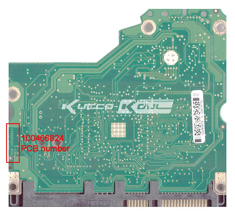 Жесткие детали привода PCB Логическая плата печатная плата 100466824 для Seagate 3,5 SATA hdd восстановление данных ремонт жесткого диска
