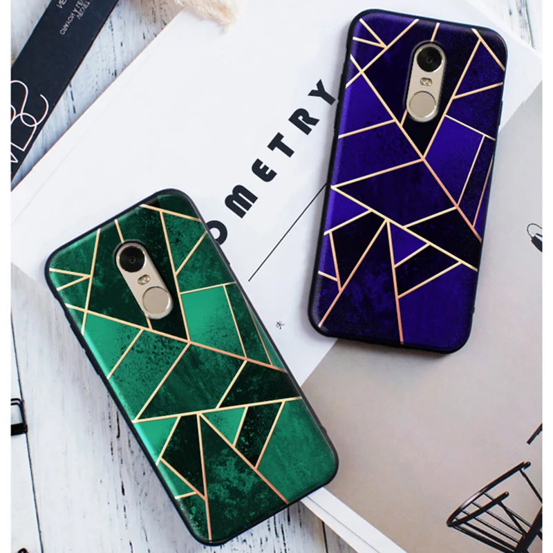 geometric silicone case redmi note 4 (17)