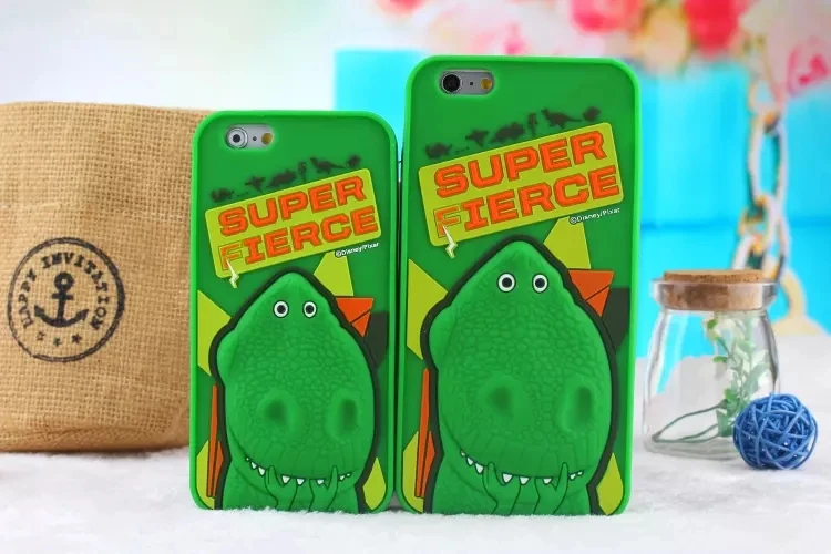 Super Cute Toy Story Rex The Green Dinosaur 3d Cartoon Soft Silicon Case Cover For Iphone6 6s 7 7s 8 X 6p 7p 8p Cover For Iphone Case Covercover For Iphone 6 Aliexpress Super Cute Toy Story Rex The Green Dinosaur 3d Cartoon Soft Silicon Case Cover For Iphone6 6s 7 7s 8 X 6p 7p 8p Cover For Iphone Case Covercover For Iphone 6 Aliexpress