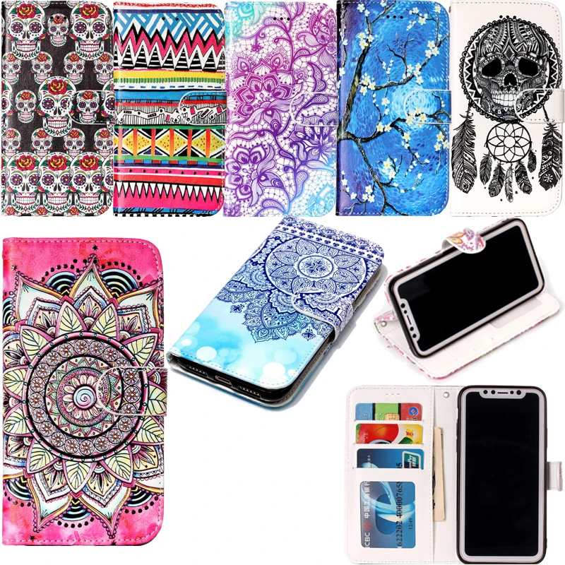

Varnish 3D Relief Flip Leather Wallet Phone Silicon Soft Case Shell Stand for Samsung Galaxy S5 J310 J510 J710 J330 J530 J730 EU