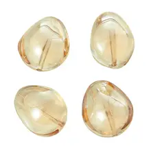 DoreenBeads – perles en verre en forme de goutte d'eau, Champagne, Transparent, environ 17mm( 5/8