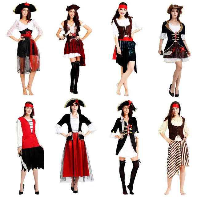 Buy Female Adults Pirates Cosplay Costume For Women