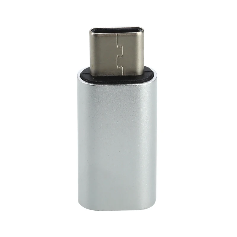 

High Quality Metal Type-C To 3.5mm AUX Jack Earphone USB-C Headphone Audio Adapter Converter Black / Silver