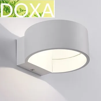

DOXA Iron Modern Wall Sconces Luminaire On the Wall Lamp LED Bedroom Stair Lighting Fixtures Arandela para Parede Arandela