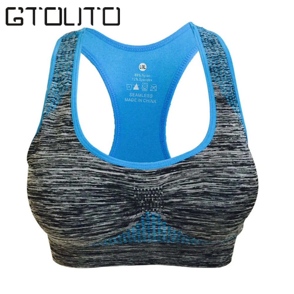 Bustier Women Sports Fitness Bra Top Push Up Bra Running ...