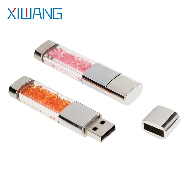 Накопитель 8 ГБ алмаз коробка USB диск 64 Гб металлическая USB флеш-карта флэш 128 ГБ 4 ГБ Флешка в виде бижутерии 16 ГБ USB флэш-накопитель 32 ГБ специальный подарок