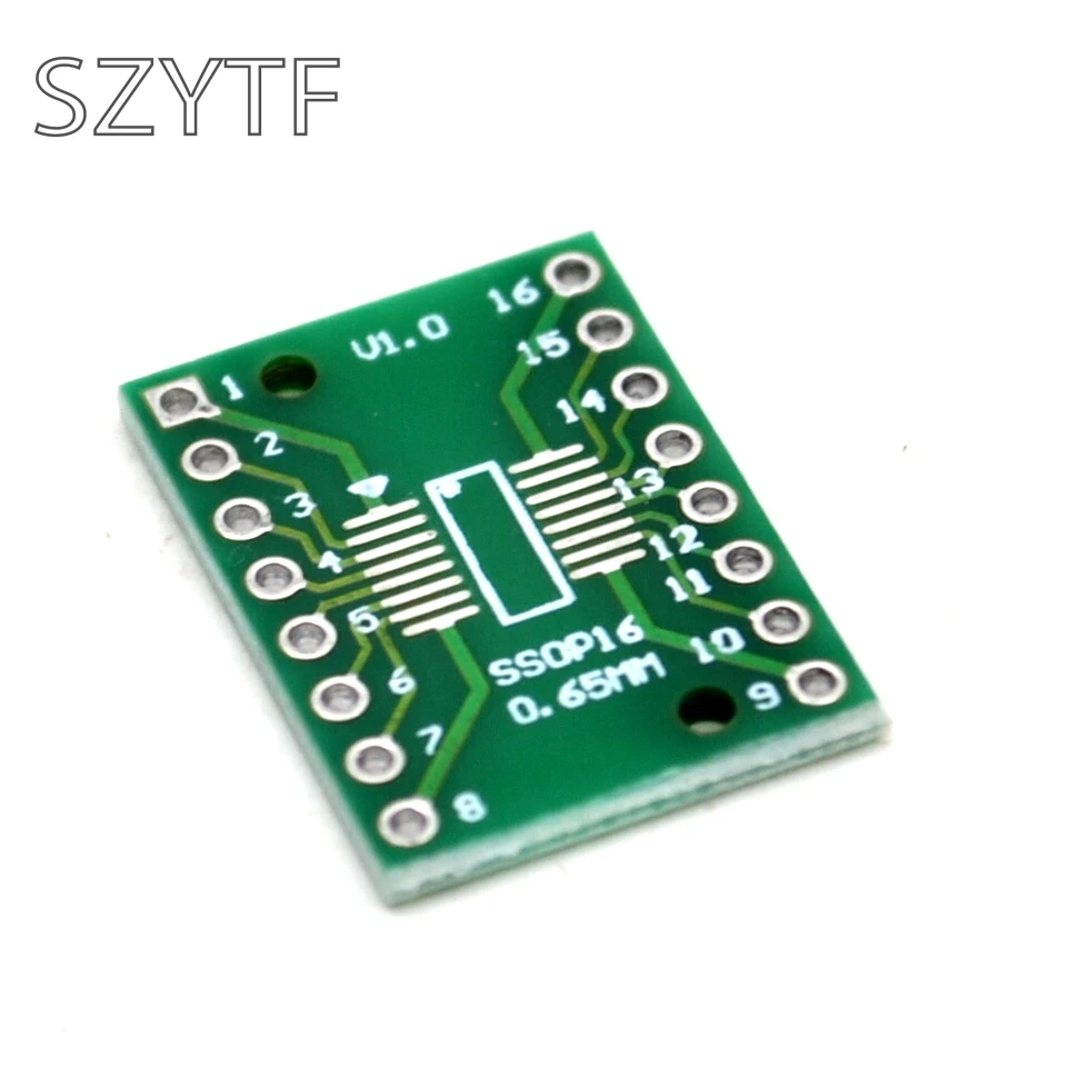 20 шт./пакет переходная пластина SOP16 SSOP16 TSSOP16 SOP DIP 0,65/1,27 мм