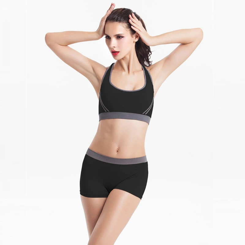 Knickers And Bra Women Set Stripe Sport Pretty Sports Bras Yoga Running