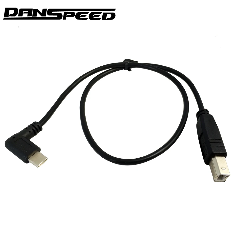 

DANSPEED USB-C USB 3.1 Type C Male Connector to USB-B USB 2.0 B Type Male Data Cable Printer Scanner Cable