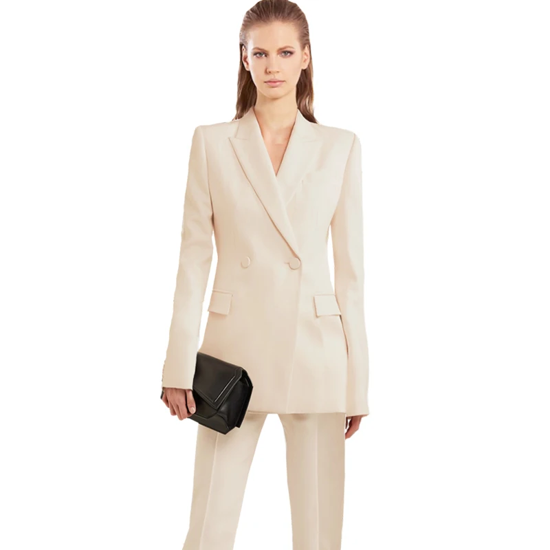 

ummer Formal Professional Business Women Suits With Jackets And Pants Female Trousers Sets Summer Blazers Outfits