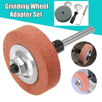 

70x20x10mm 120-150 Grit Grinding Wheel Adapter Set Abrasive Tools Electric Drill Change Into Grinding Machine Wheel Plus