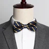 Mens Bowtie Jacquard Tie Formal Necktie Boy Men Fashion Business Wedding Stripe Bow Ties Male Dress Shirt Gift Cravat ► Photo 2/6