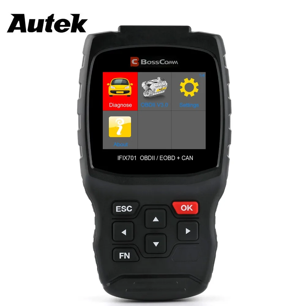 Autek IFIX701 полные системы OBD2 автомобильный диагностический инструмент ABS подушка безопасности SAS EPB DPF Сброс системы контроля срока службы масла OBD2 сканер OBD Автомобильный сканер