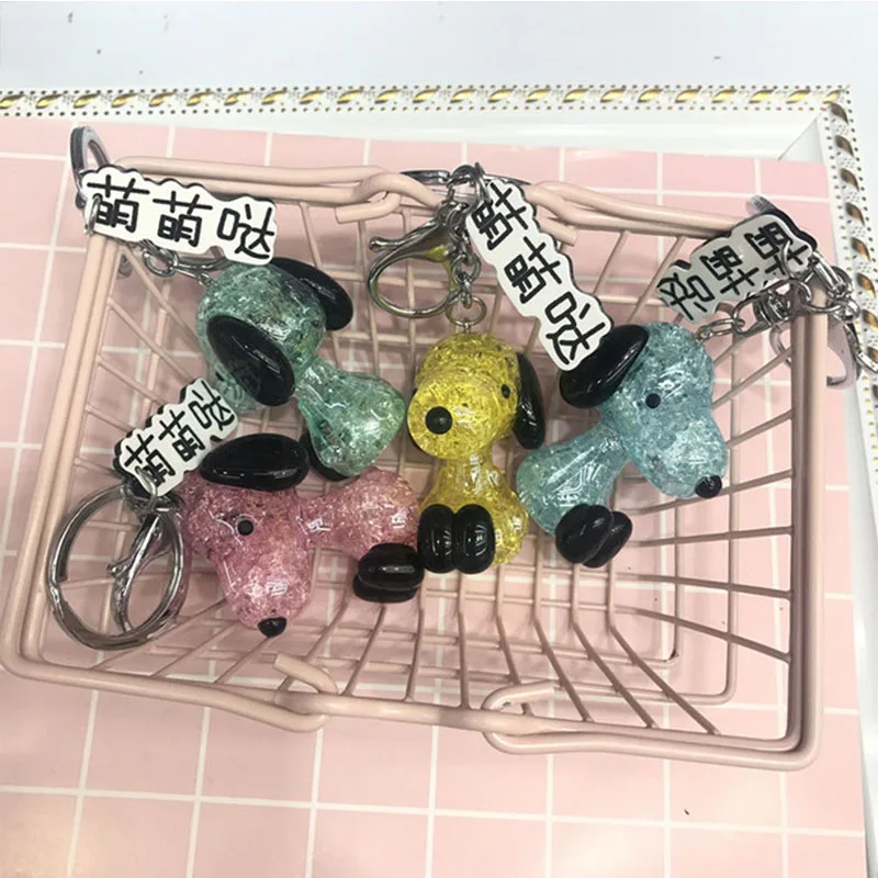 

Cute Hard plastic Colorful Snooby Key Chain the gift for your girlfriend, wife or kids and yourself