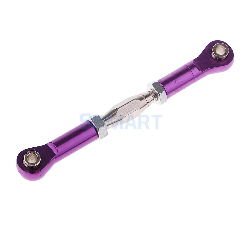 6Pcs 1/10 RC Car Steering Servo Linkage Turnbuckle Front Rear 166617 166017 106017 for Redcat HSP Truck