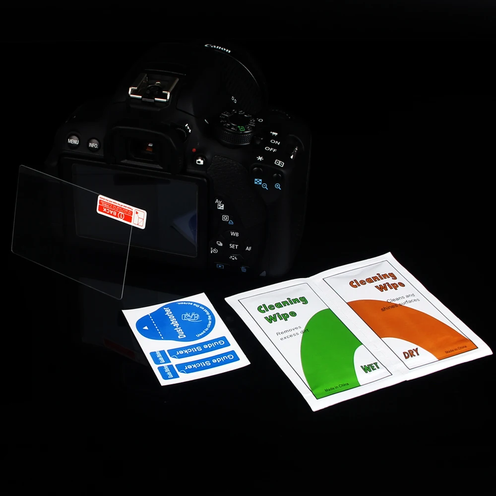 Hardness Tempered Glass Screen Protector For Nikon D5500 D5300 HD