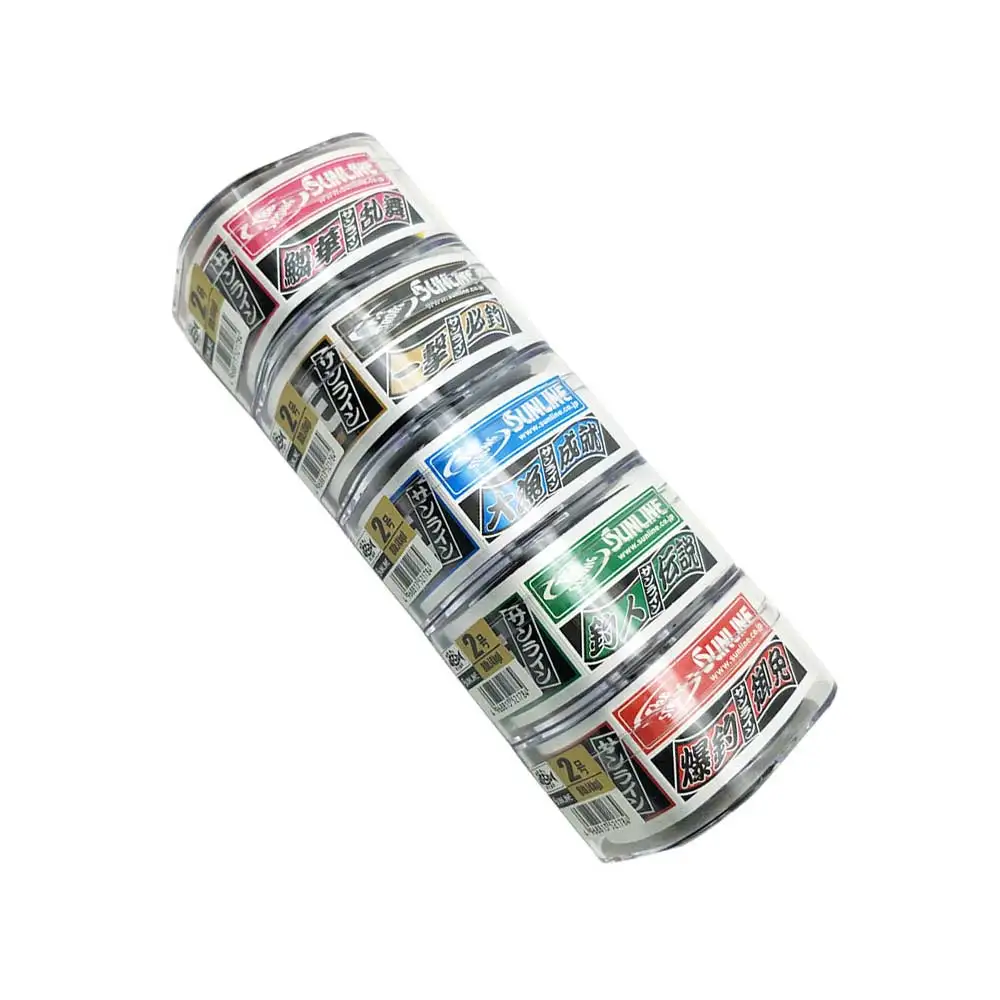 100% الأصلي SUNLINE BASIC FC 225 متر/300 متر شفافة اللون الكربون الألياف خيط صنارة الصيد مناسبة لكثير من طرق الصيد