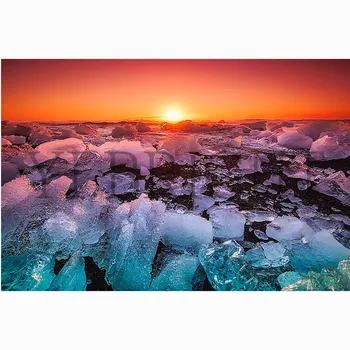 

5D DIY Full Square Diamond Painting Cross Stitch "Iceland" 3D Diamond Embroidery Rhinestone Mosaic Home Decor Gigt