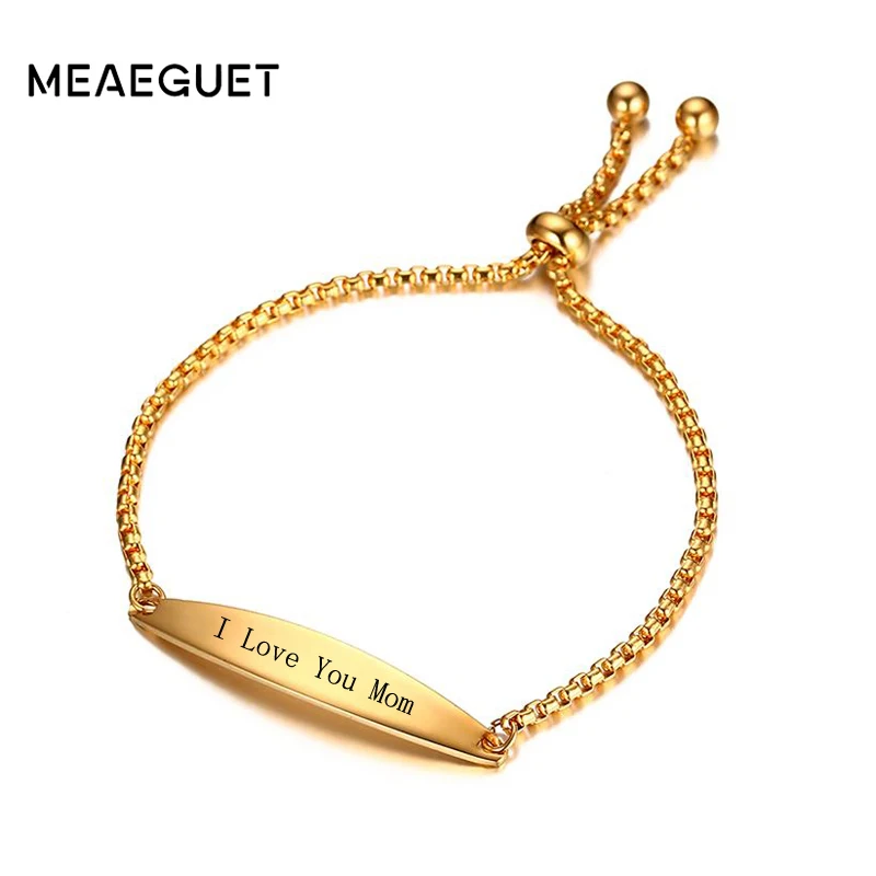 Buy Personalized Women's Handmade Chain ID Bracelet
