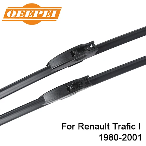 QEEPEI Replace Wiper Blade For Renault Trafic 1980 2018 Silicone Rubber