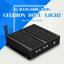 The cheapest thin client C1037U 4G RAM 500G HDD+WIFI office networking desktop computer laptop mini pc thin client