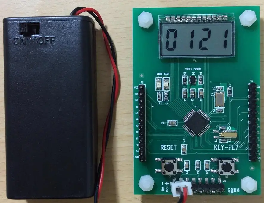 STM8L152 Совет по развитию STM8L обучающая доска ST development board|board board|display lcddisplay board |