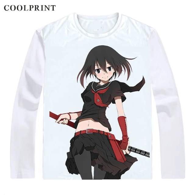 Akame Ga Kill! ¡Akame ga Kiru! de Manga larga, camisa de Anime, Slashes, Jaegers, Kurome, esdé, Esdeath, Esudesu, Cosplay|Camisetas| - AliExpress