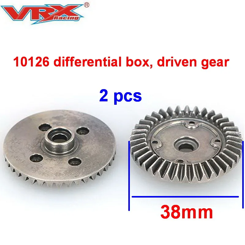 Vrx 10126 Diff Drive Spur Gear 2 Pezzi Fit Vrx Racing 1/10 Scale Rc Model Car Parts Giocattoli Per Bambini Adulti