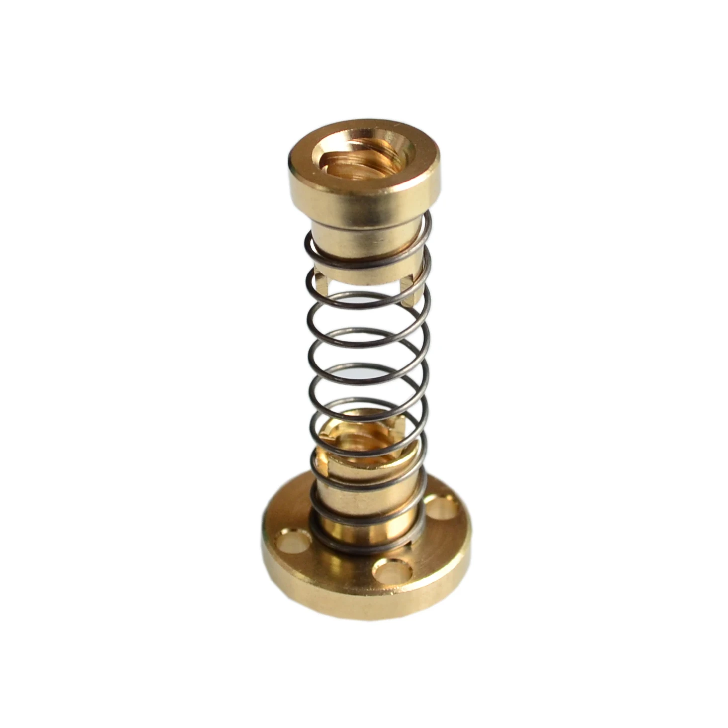 

T8 Anti Backlash Spring Loaded Nut Elimination Gap Nut for 8mm Acme Threaded Rod Lead Screws DIY CNC 3D Printer Parts