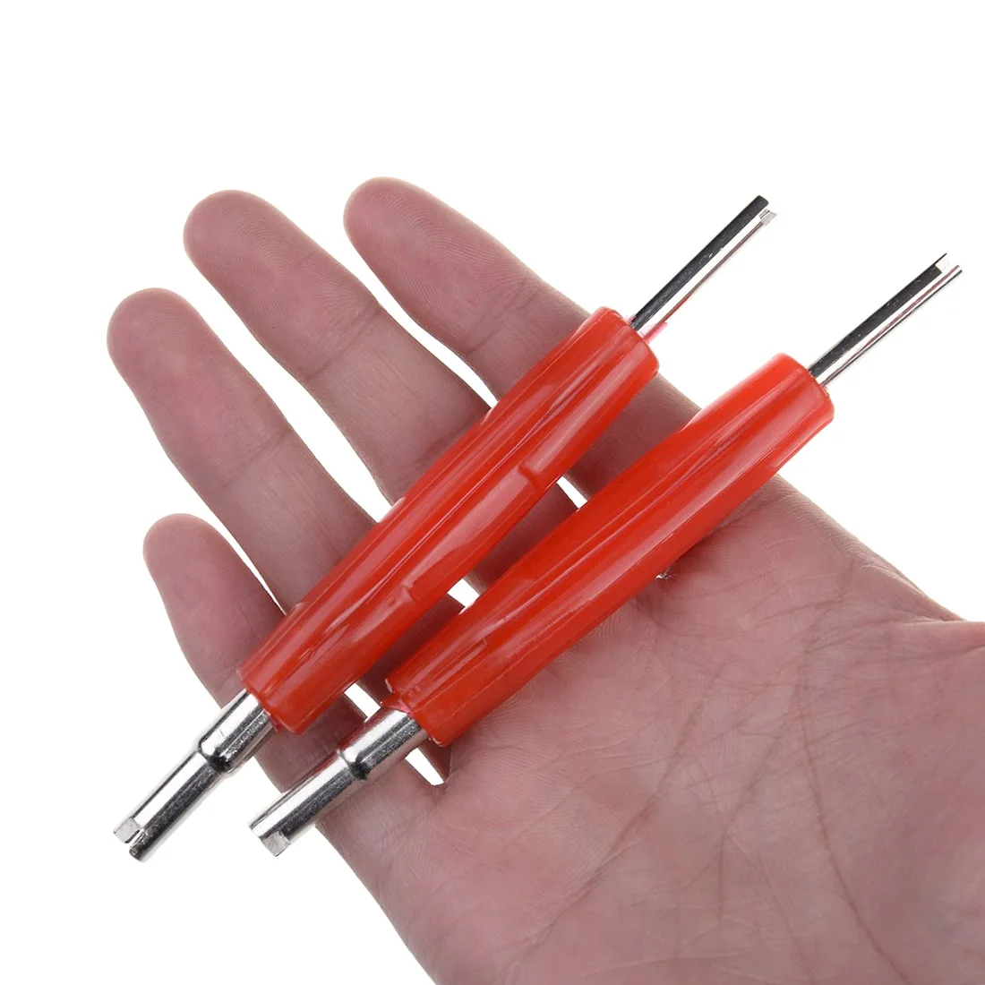 

Tyre Valve Double-head Valve Core Screwdriver Swirling Door Core Valve Tool Screwdriver Air-conditioning Valve Core Removal