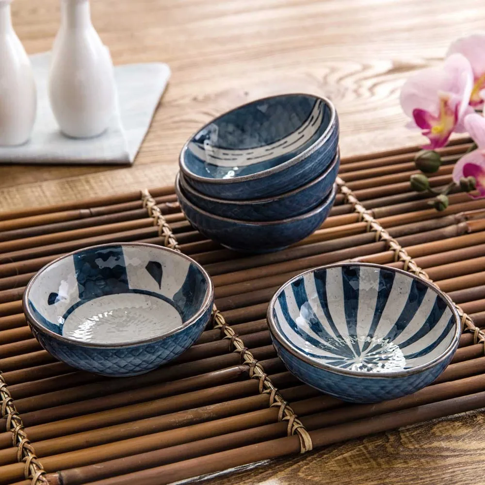 

Japanese glaze ceramic small dishes flavor dish kitchen soy sauce vinegar snack dish sushi wasabi condiment dishes