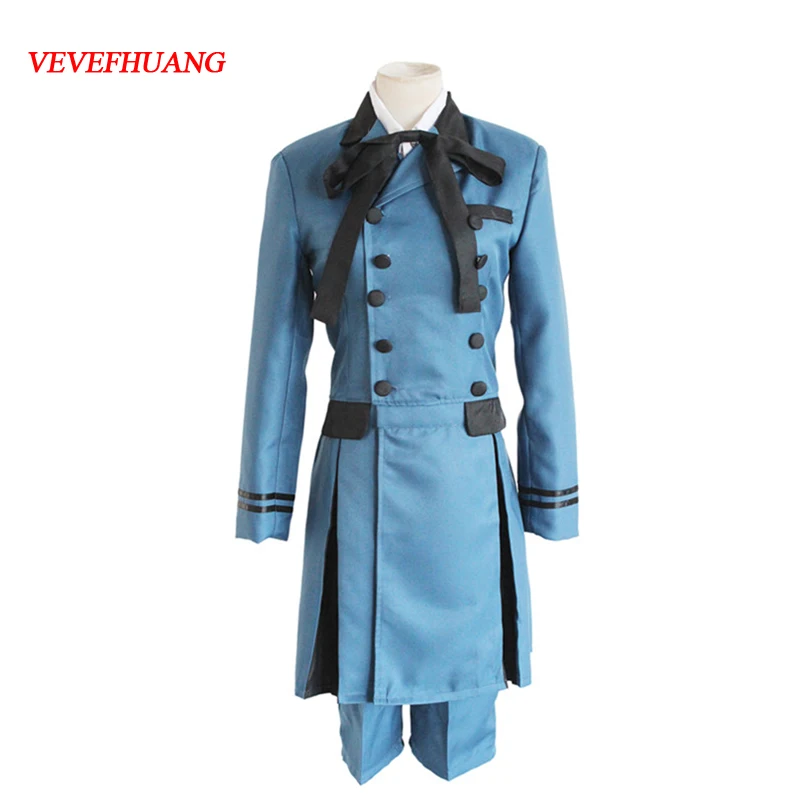 VEVEFHUANG Черный Батлер kuroshitsuji Небесный Phantomhive Косплей Костюм воплощение себастьев