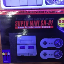 DHL 30 шт./лот Мини AV игровая консоль Встроенный 500 классические игры ручной ретро Семья игровой консоли двойной геймпад PAL и NTSC