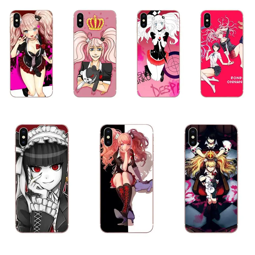 ТПУ печать Капа Сексуальная аниме девушка Danganronpa Zero Junko для Xiaomi Redmi Mi Note 7 8 9 SE Pro Lite Go