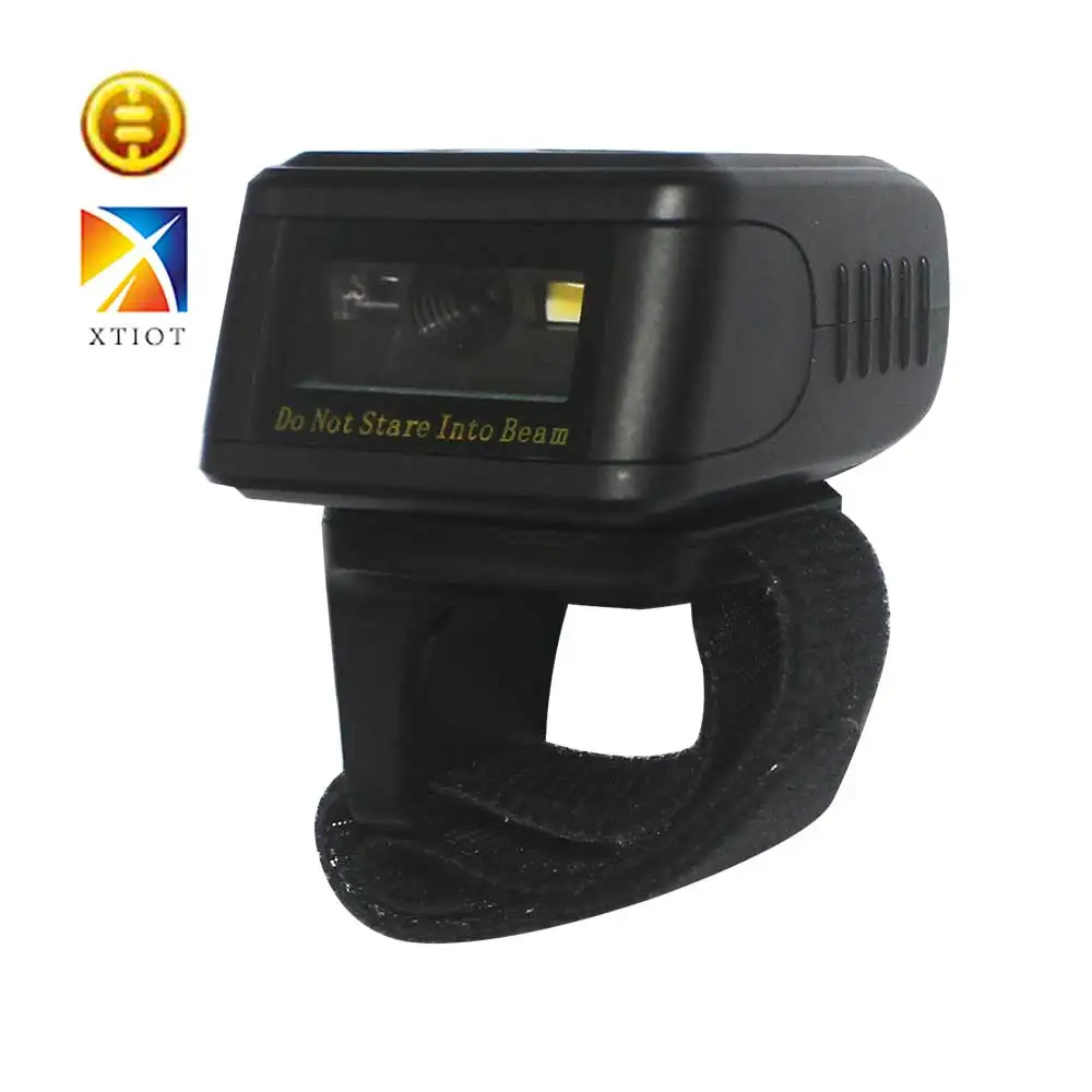 

XTH3003 Scanner Portable Bluetooth Ring 2D Scanner Barcode Reader For IOS Android Windows PDF417 DM QR Code 2D Wireless Scanner