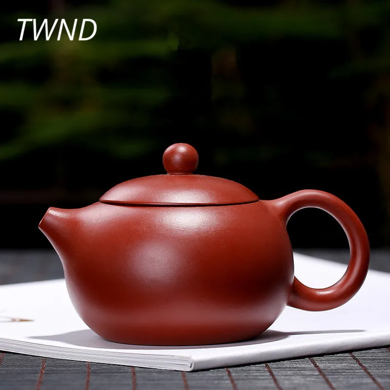 150CC purple clay yixing teapot chinese kung fu handmade xishi pot ore
