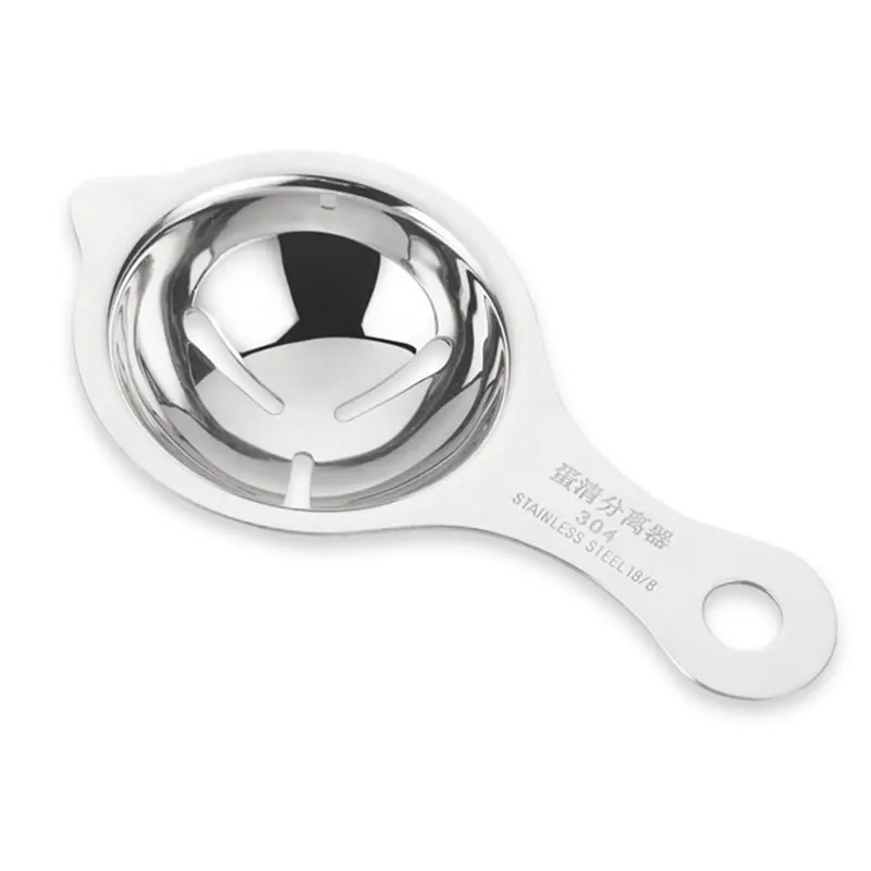 Stainless Steel Egg Separator Spoon Egg Yolk White Separator Egg