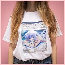 Anime-Tears-Crying-Girls-Windows-98-Print-T-shirt-Kawaii-harajuku-ulzzang-korea-japan-cartoon